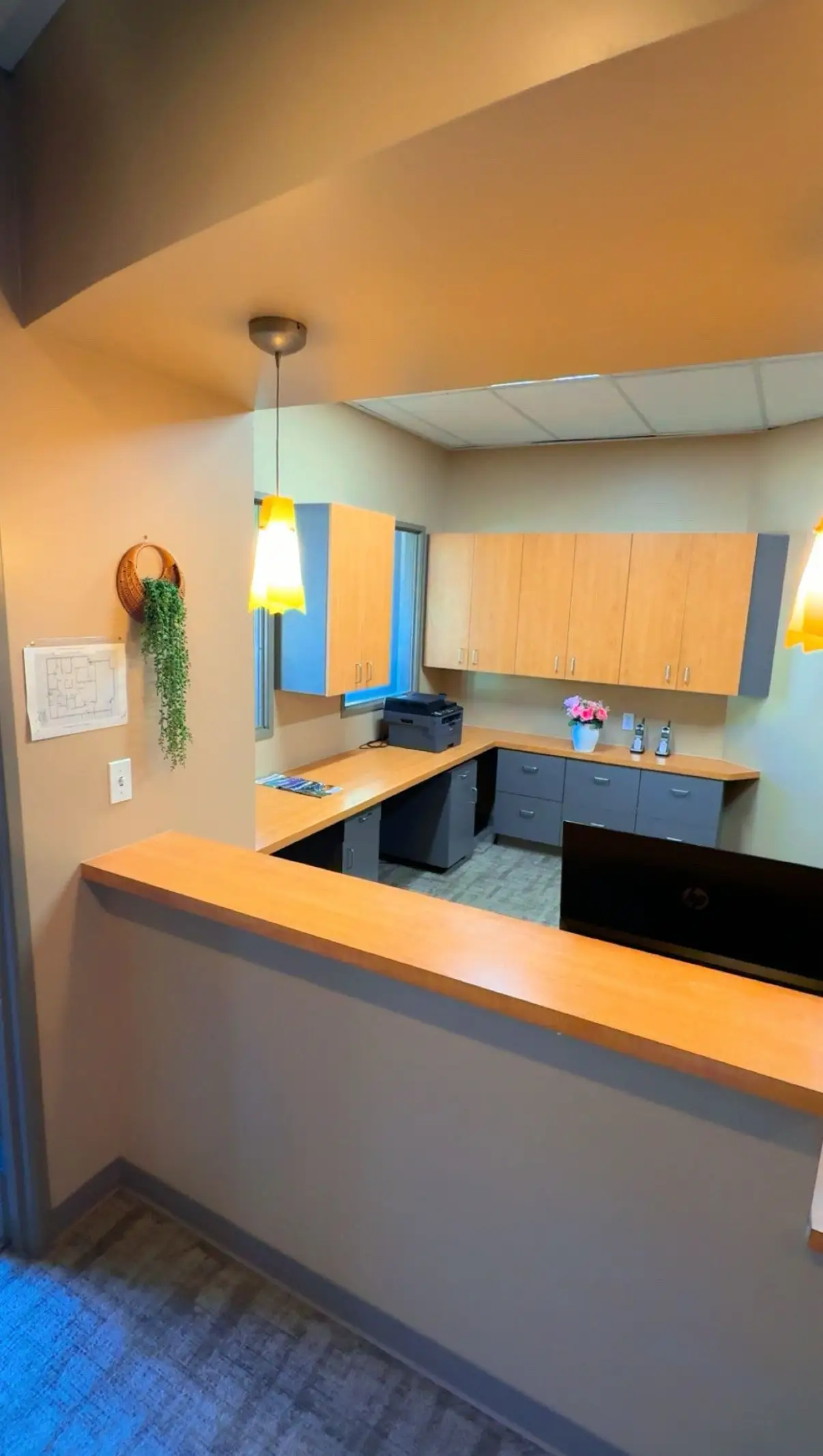 The ThawMinds front desk