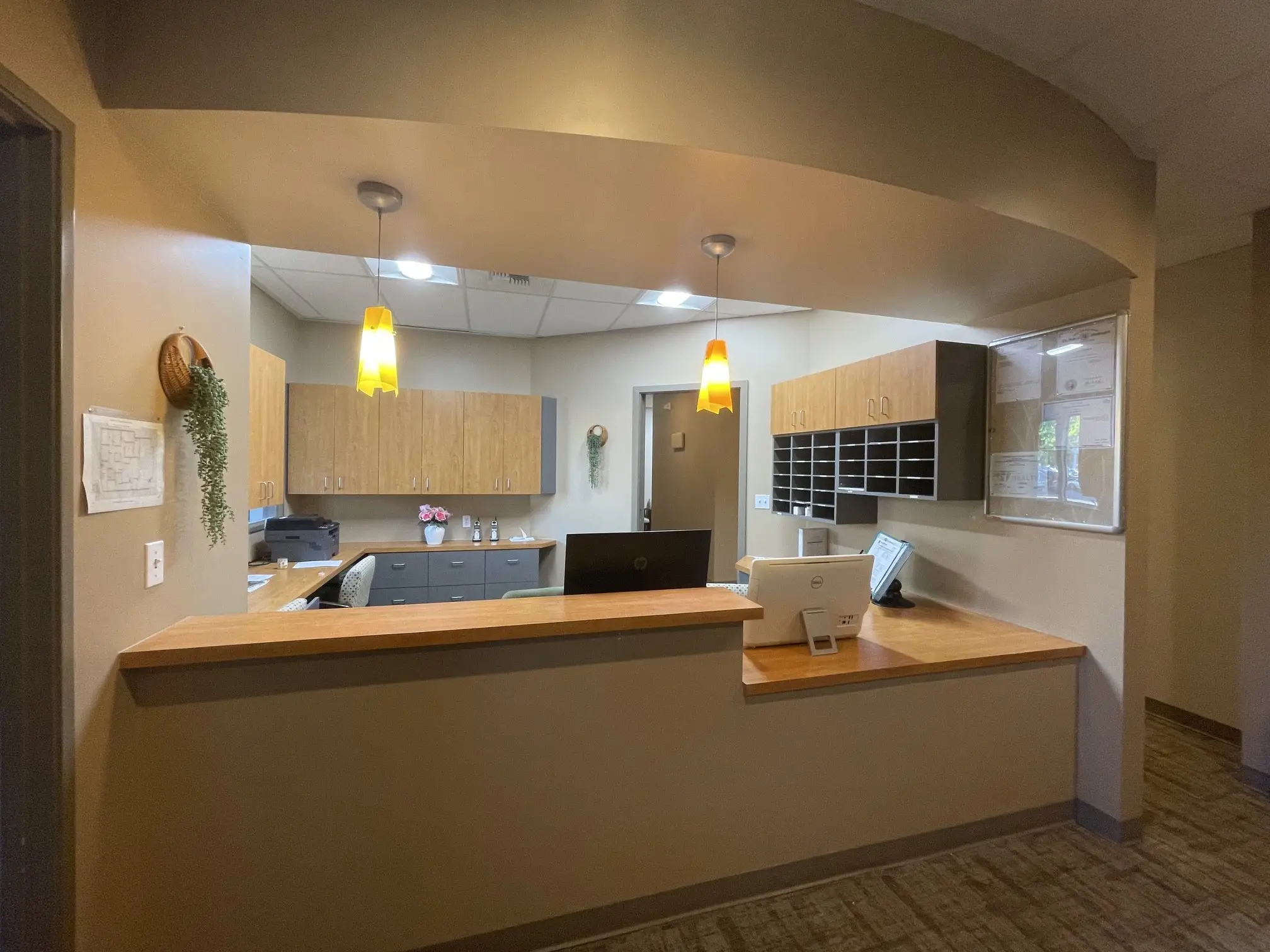 The ThawMinds front desk