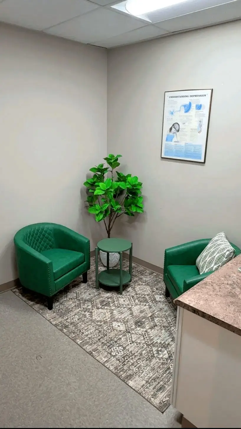 A private visit room