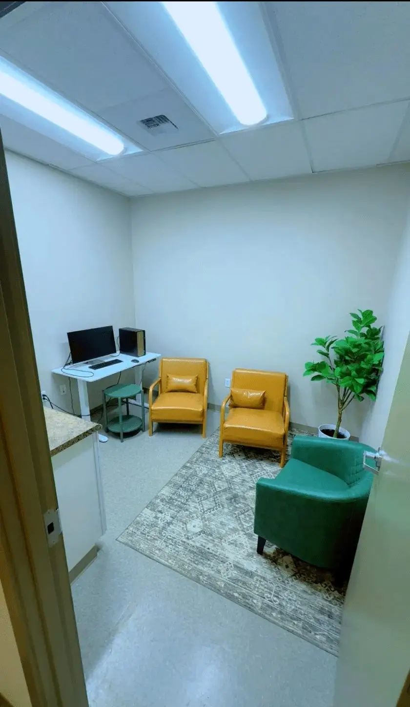 A private visit room