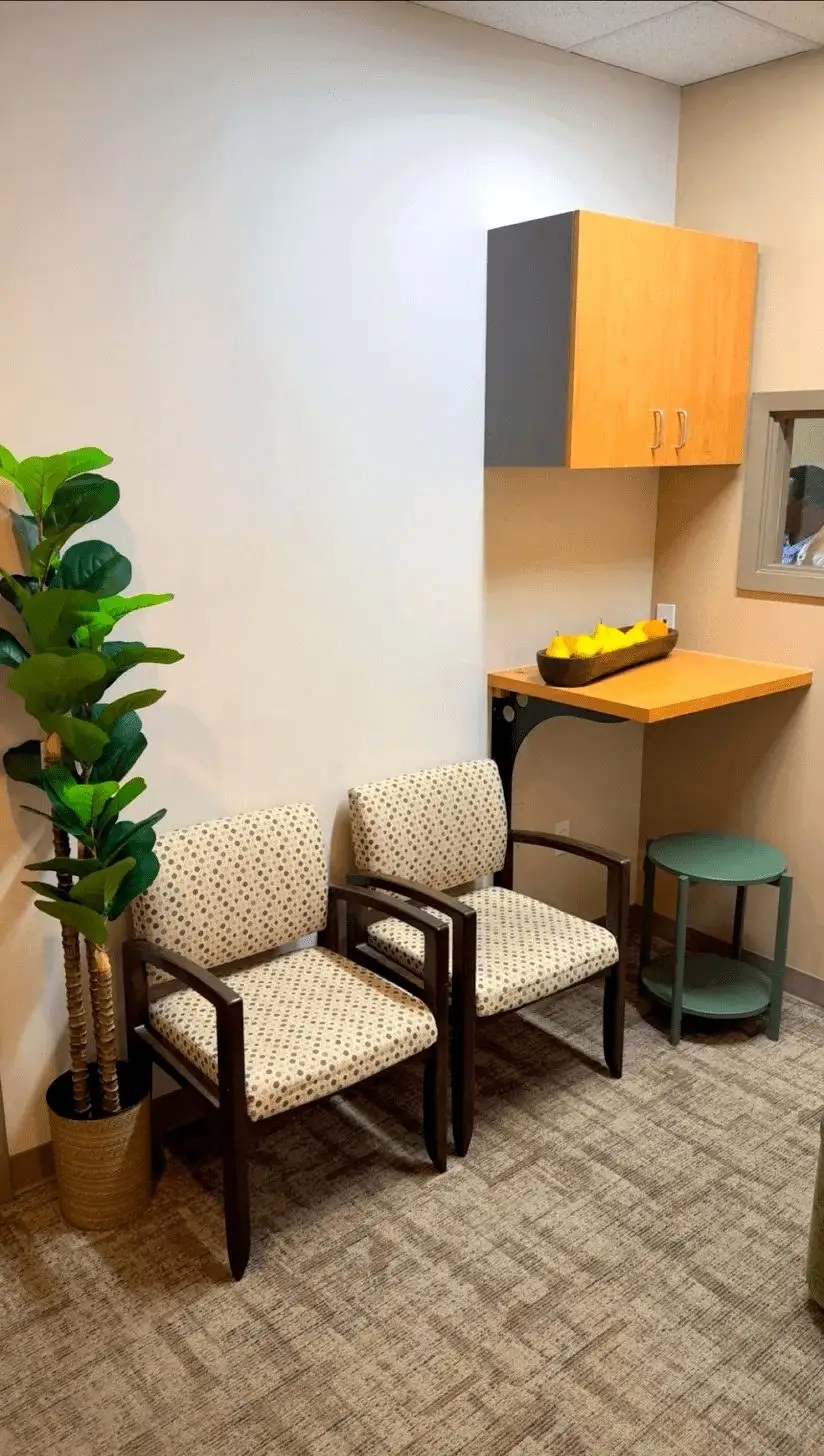 A quiet seating corner