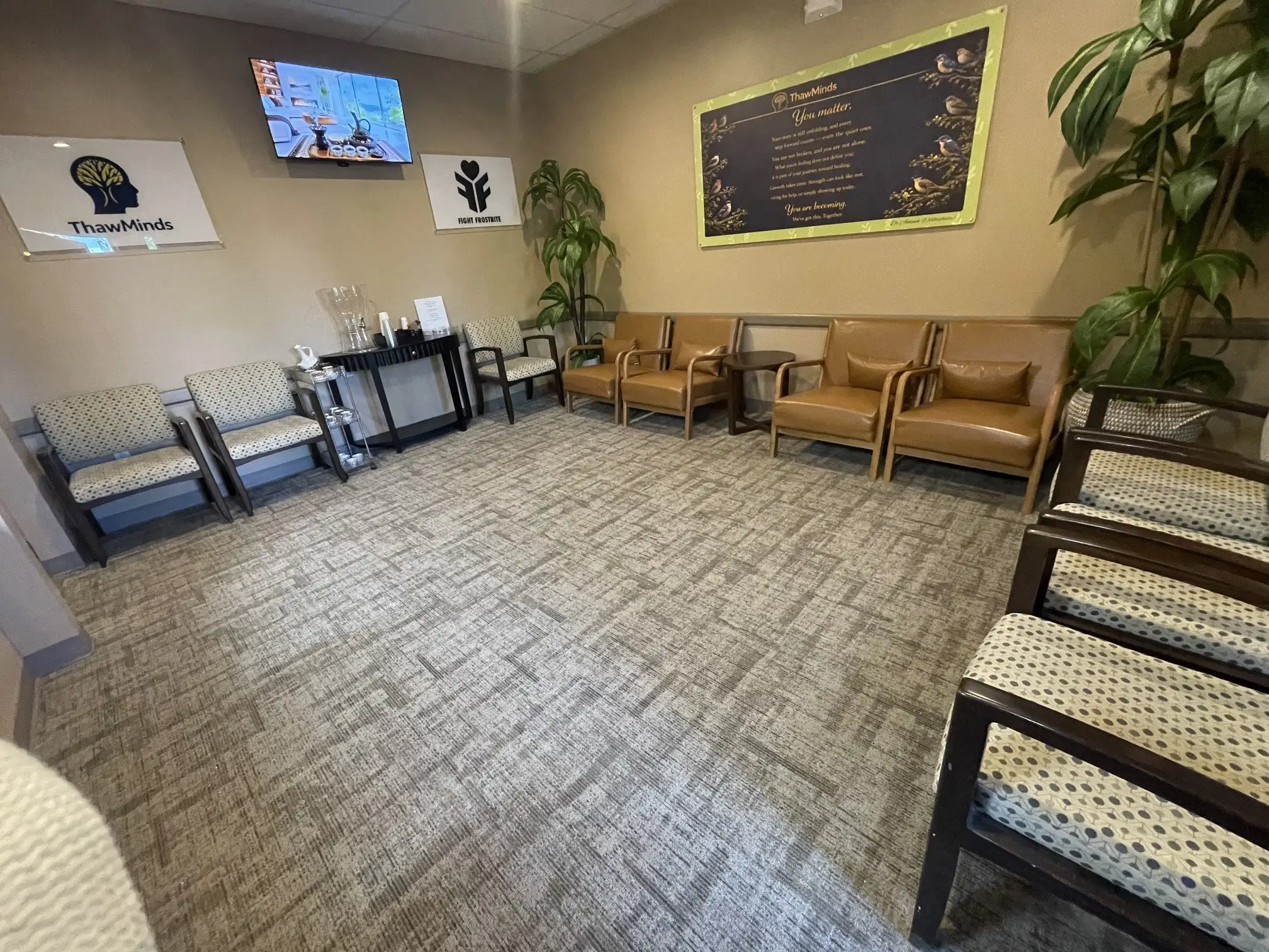 The ThawMinds waiting room